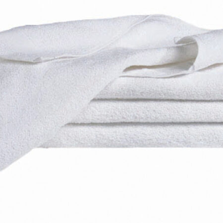 Economy White Bath Towels