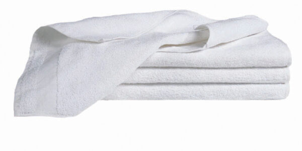 Economy White Bath Towels